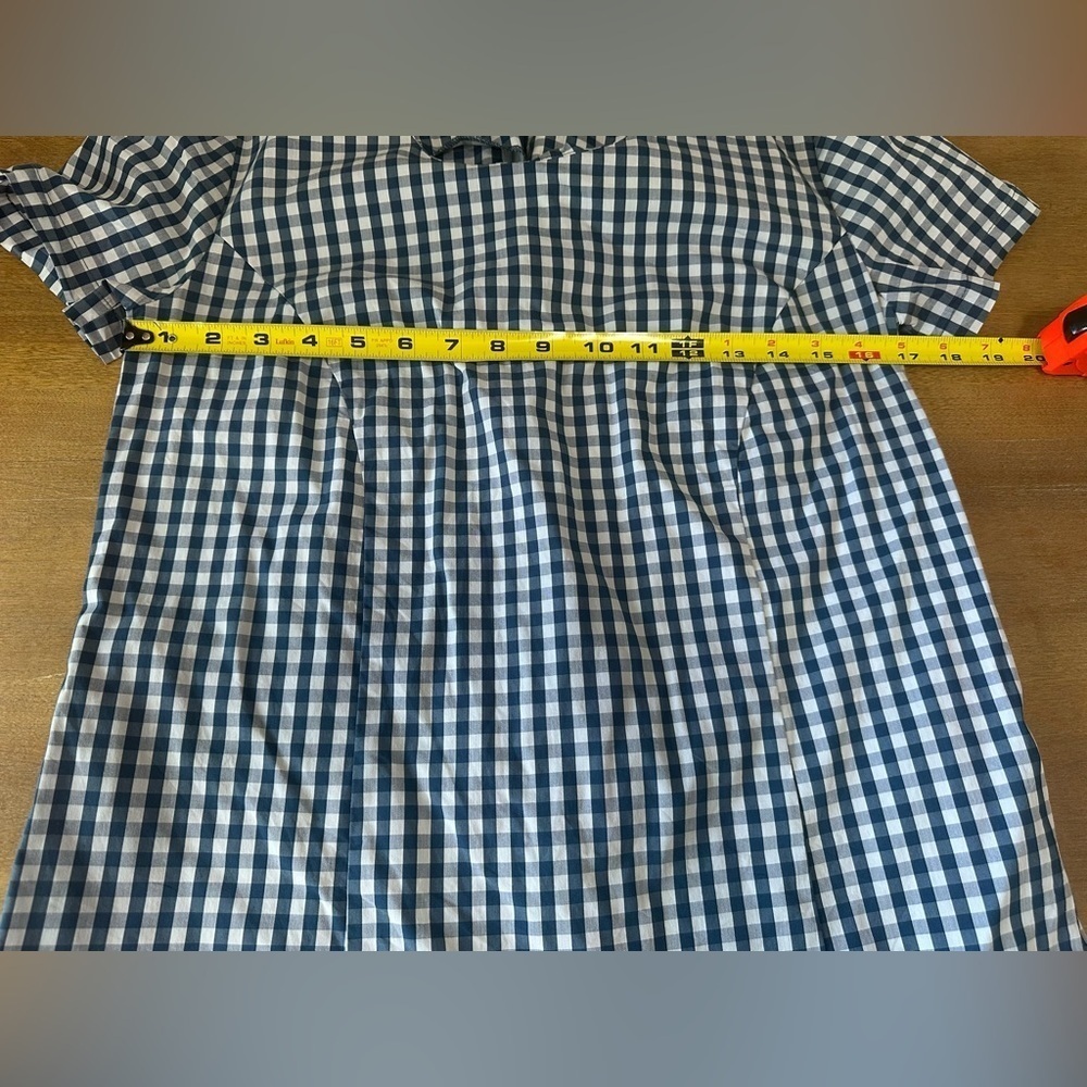 Universal Standard by J Crew Women’s Gingham Dress XS - Picture 8 of 14